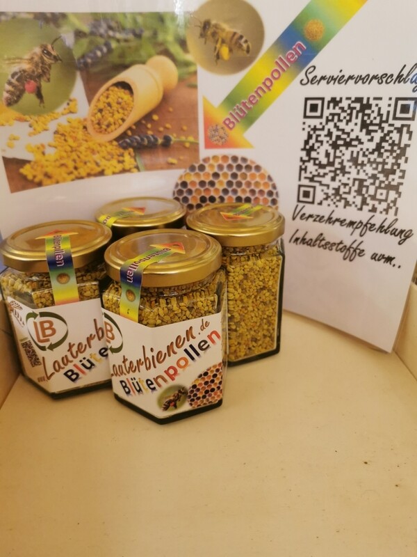 Blütenpollen 125g der Reinheit zuliebe aus Lettland Blütenpollen 125g der Reinheit zuliebe aus Lettland