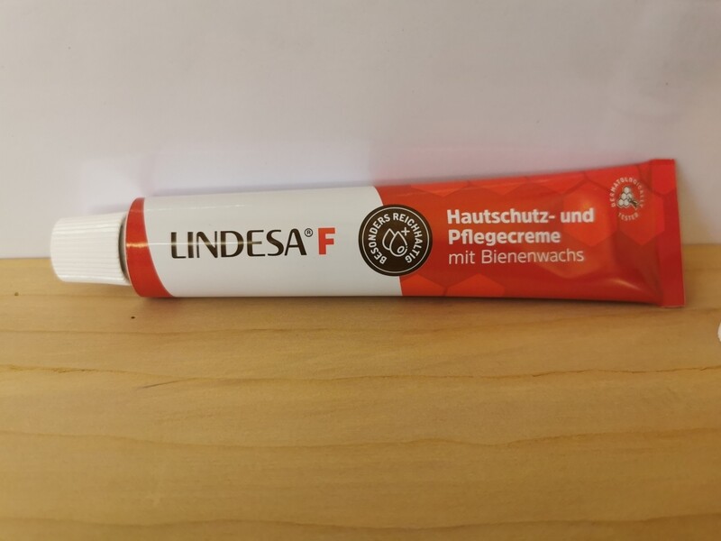 Lindesa "F" rot Hautschutz und Pflegecreme mit Bienenwachs