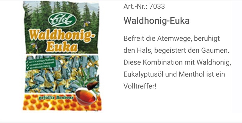 Bonbons Wald Eukalyptus Bonbons Wald Eukalyptus