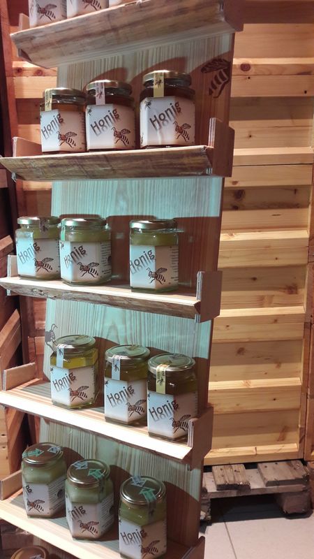 Ingwer im Blütenhonig, Honigzubereitung Ingwer im Blütenhonig, Honigzubereitung