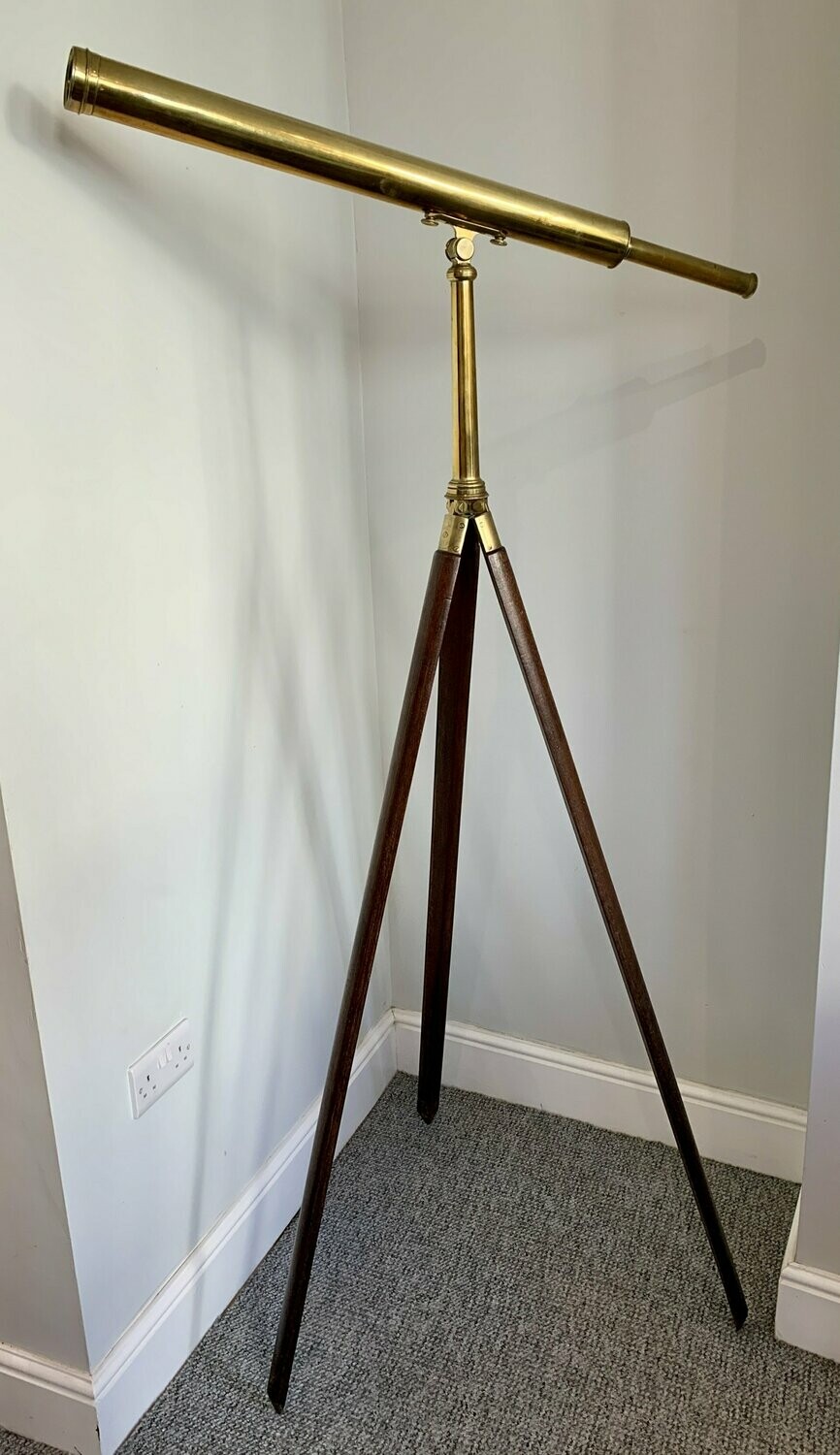Antique Dollond Library Telescope on Tripod