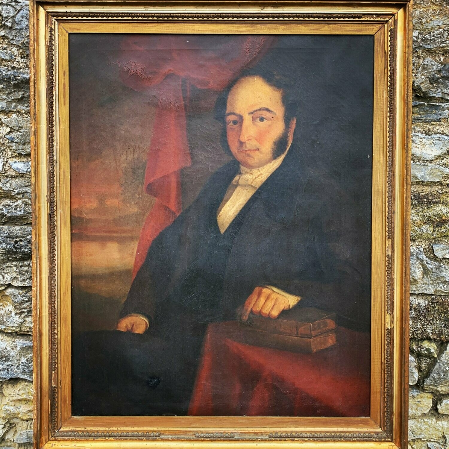 Oil on Canvas Painting of a Gentleman