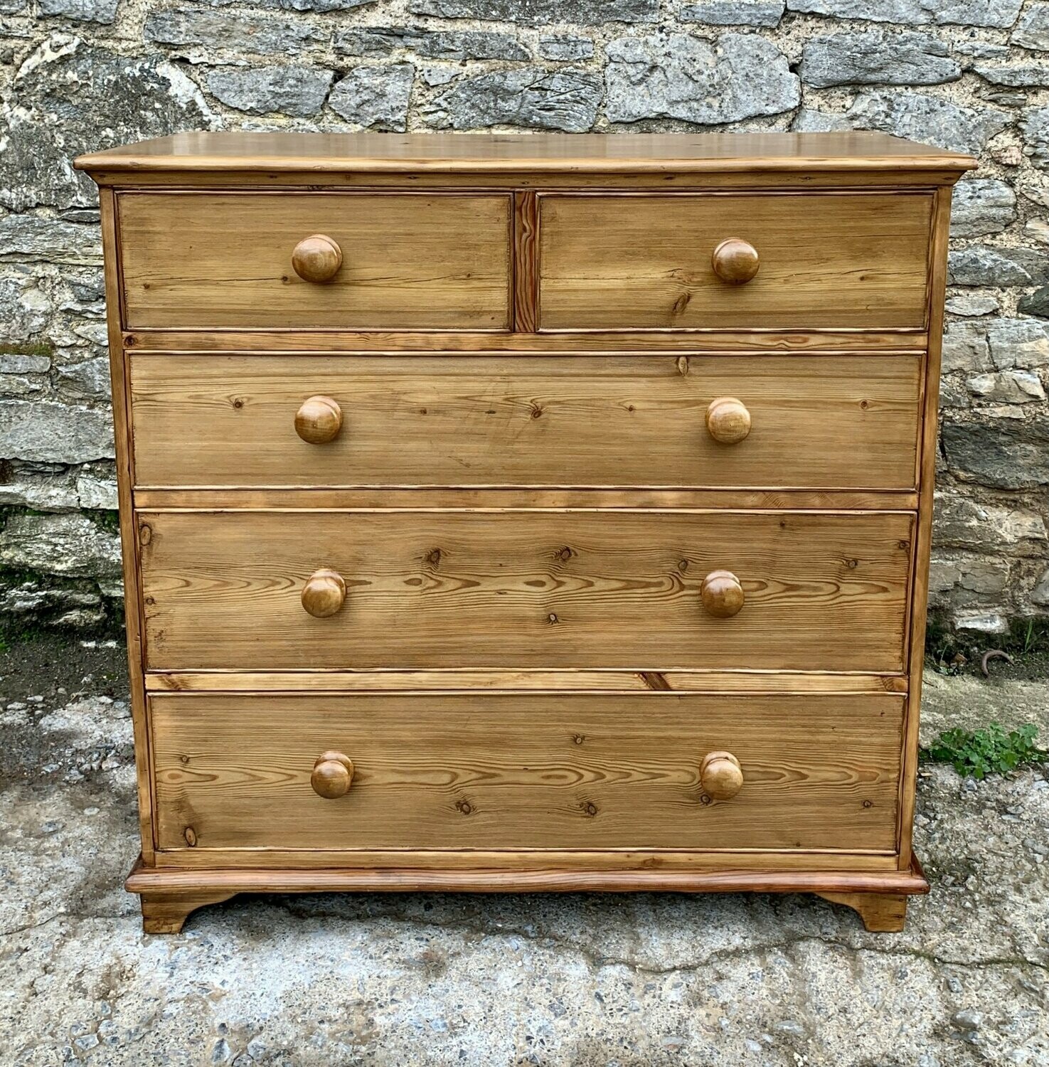 Antique Pine Chest of Drawers