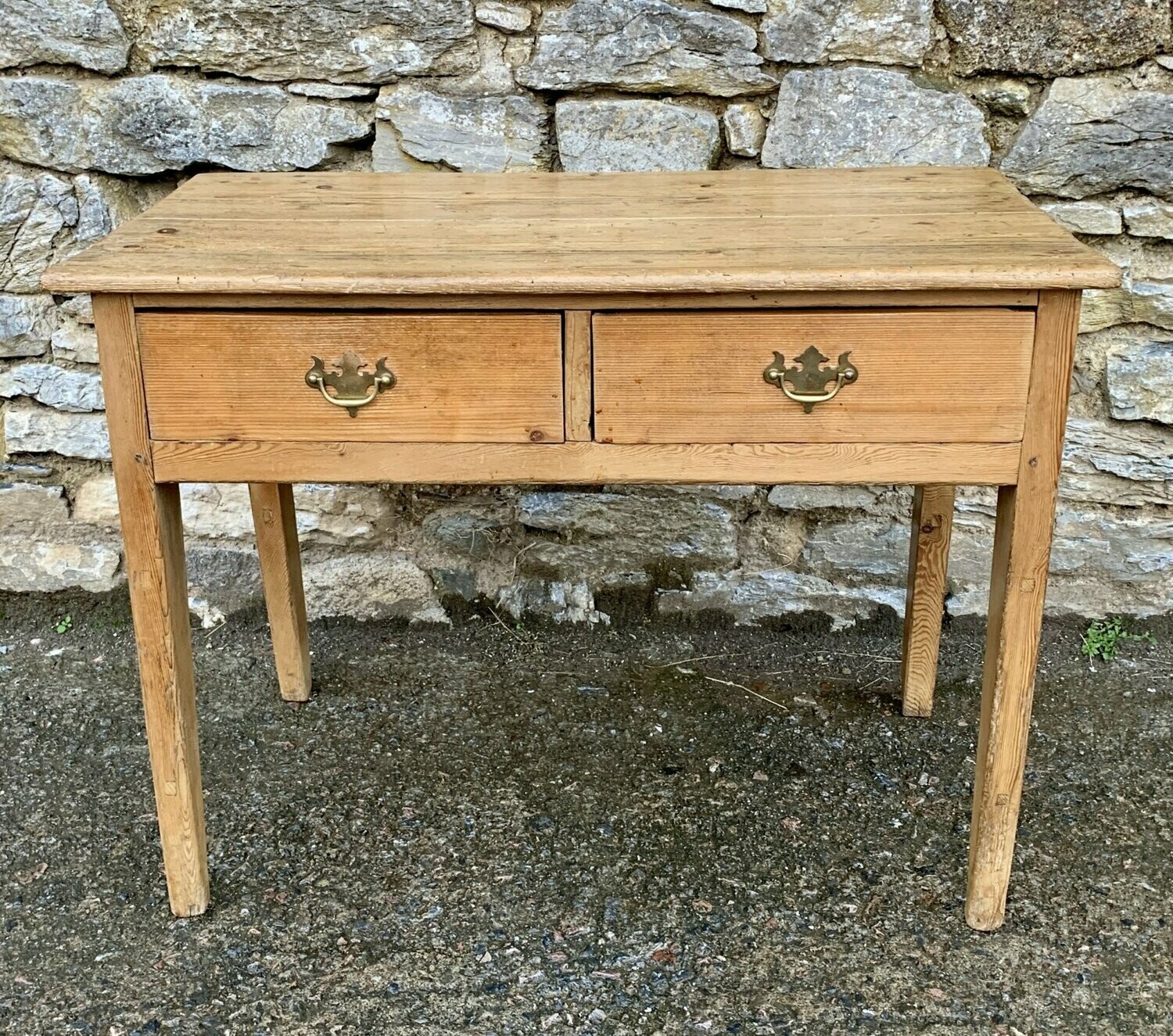 Antique Pine Side Table
