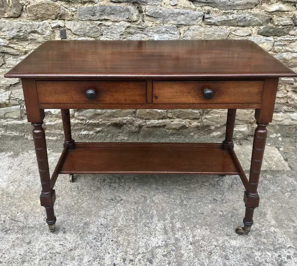 Antique Mahogany Side Table