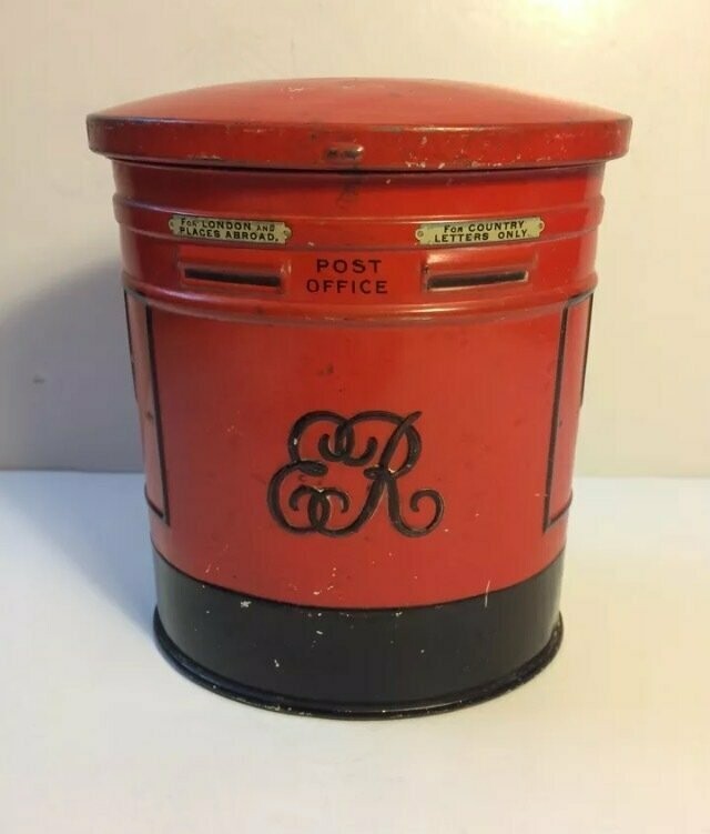 Huntley & Palmers Biscuit Tin Post Box