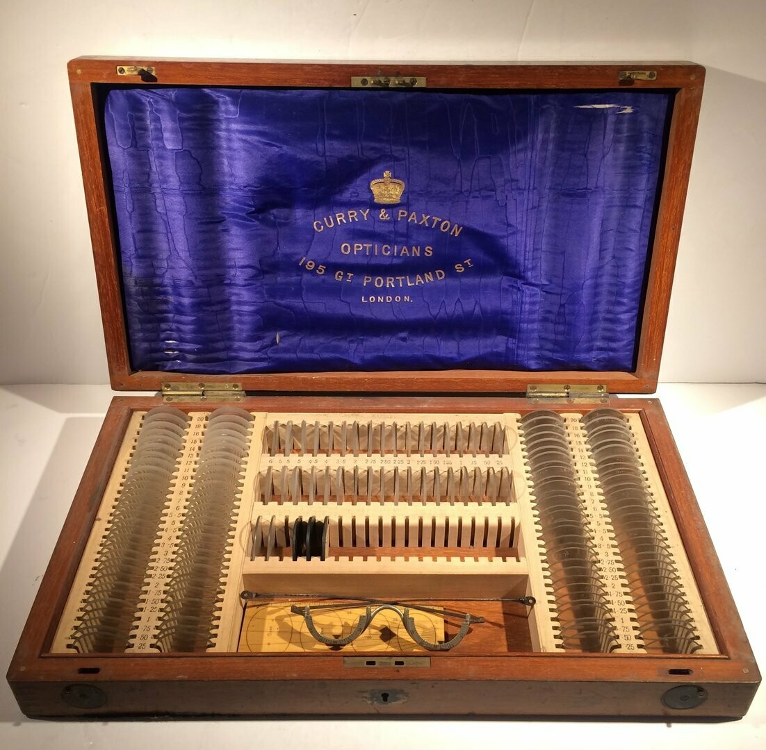 Vintage Curry & Paxton Opticians Lenses