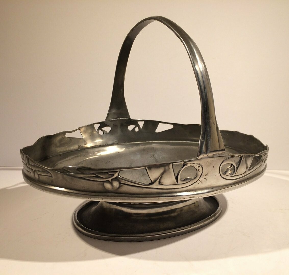 Liberty & Co Pewter Basket 01172
