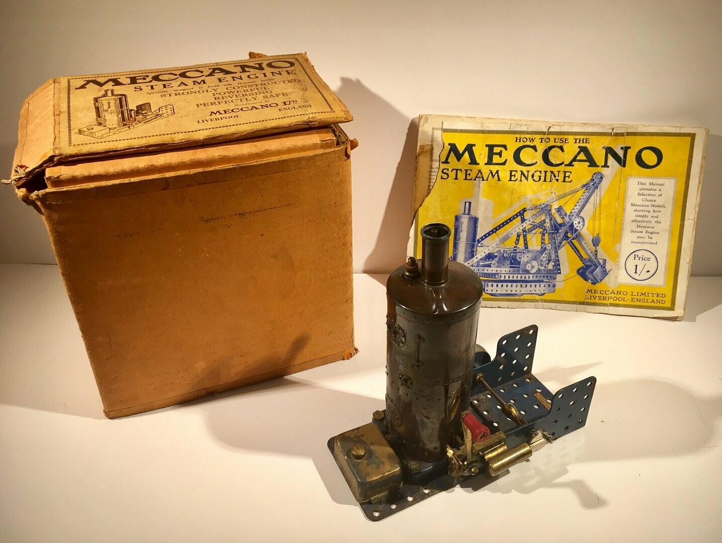 Meccano steam cheap