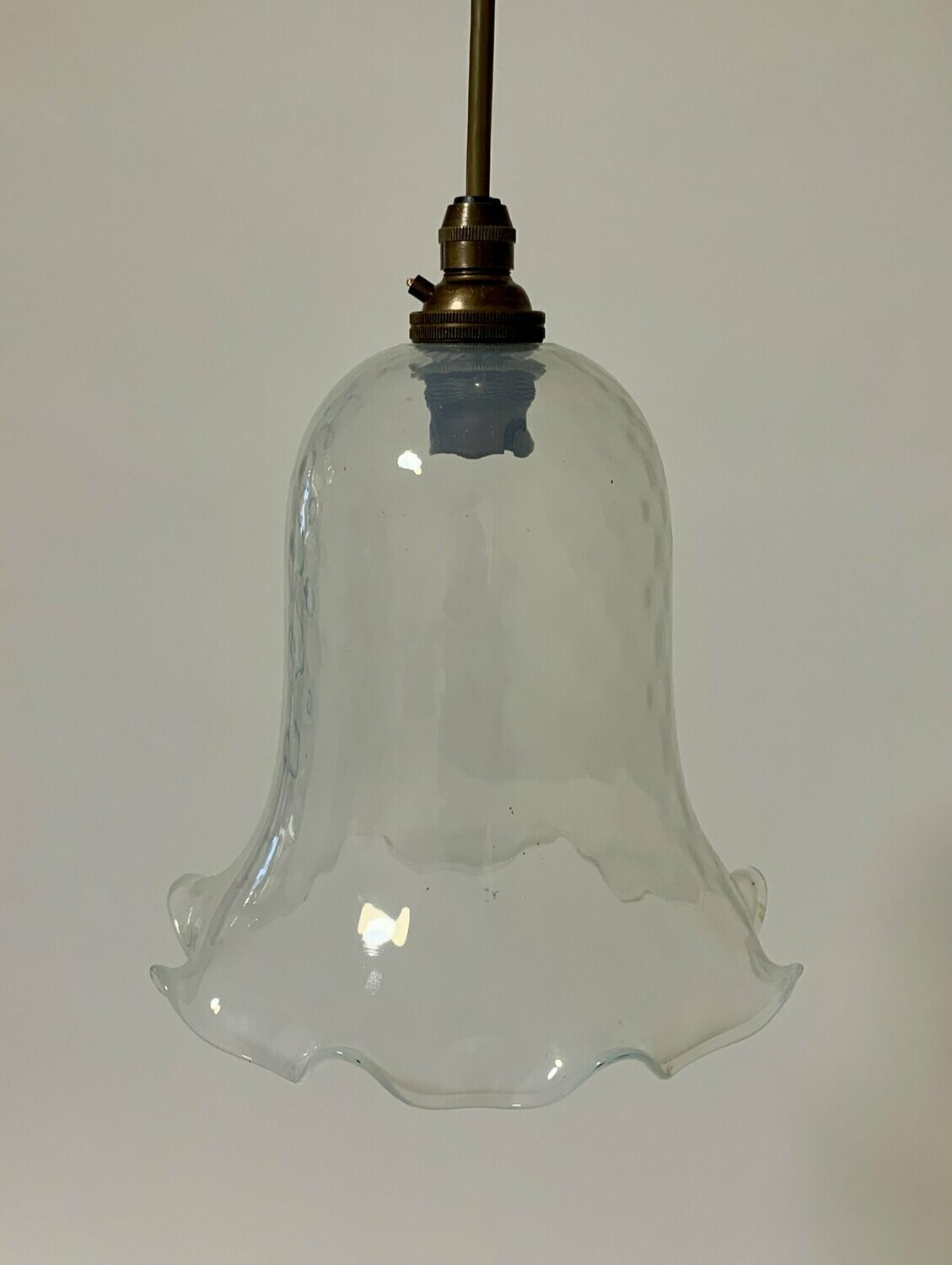 Antique Glass Pendant Light