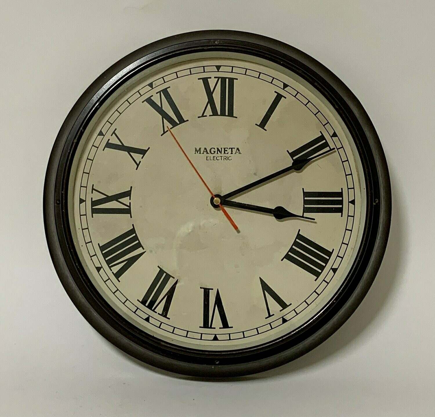1930s Magneta Electric Wall Clock