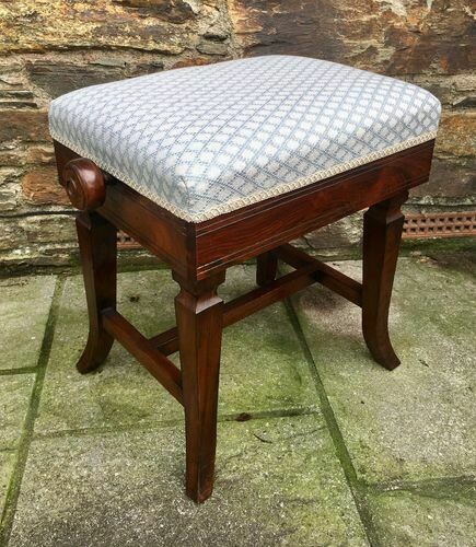 Victorian Rosewood Adjustable Piano Stool