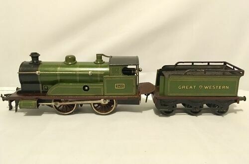 Vintage Bing Great Western Locomotive 3410