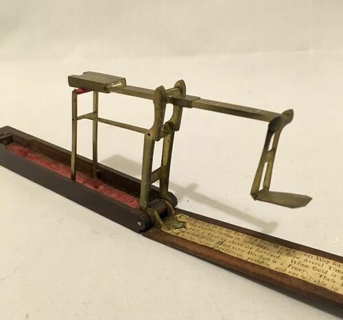 Antique 19th Century Folding Guinea Scales
