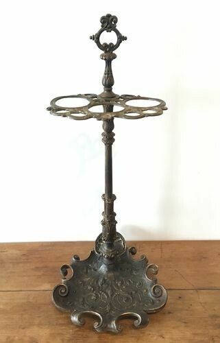 Antique Victorian Cast Iron Stick Stand