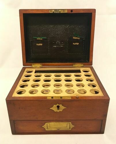 Antique Victorian Homeopathic Medicine Box
