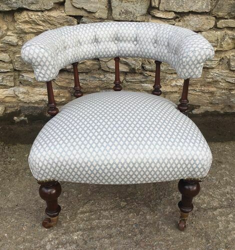 Victorian Button Back Tub Chair