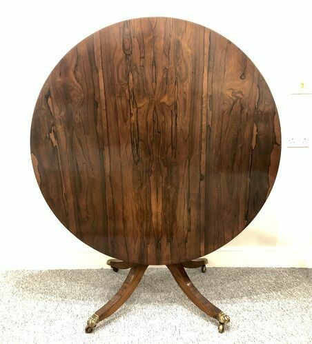 Antique Regency Rosewood Breakfast Table