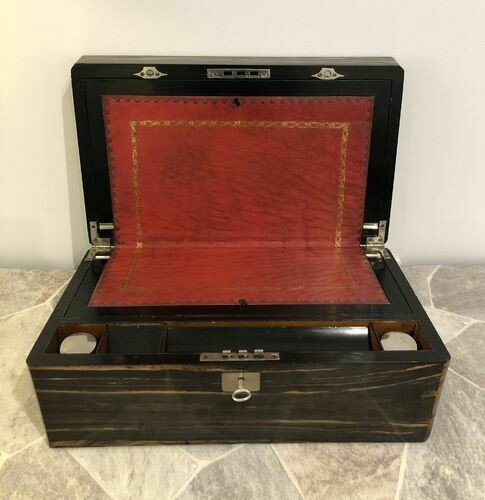 Superb Victorian Coromandel Writing Slope
