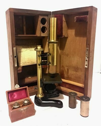 Antique E.Leitz Wetzlar Student Microscope