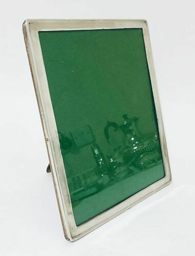 Large Antique Silver Photo Frame