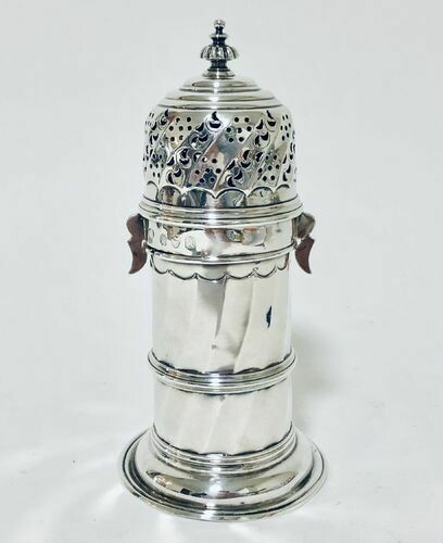 Victorian Britannia Silver Sugar Caster