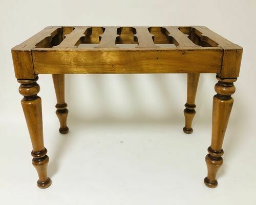 Antique Victorian Satinwood Luggage Rack