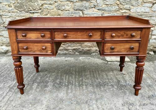 Antique Victorian Mahogany Writing Desk