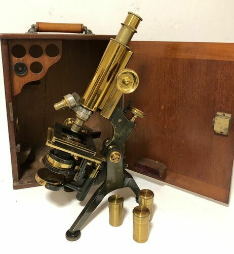 Antique Watson Edinburgh Model Microscope