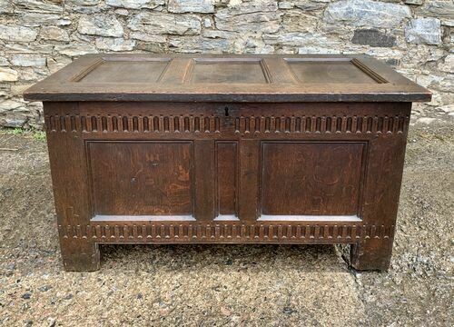 Small 17th Century Oak Coffer