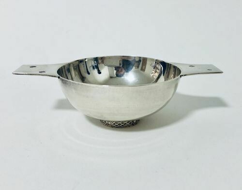 Isle of Mull Scottish Silver Quaich Bowl