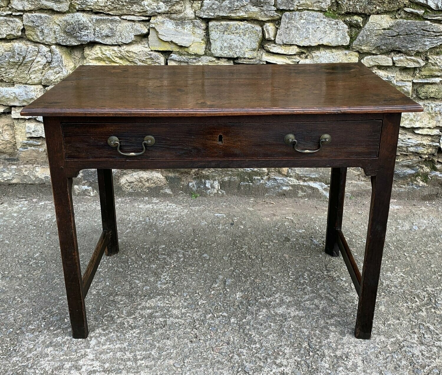 Antique Oak Side Table