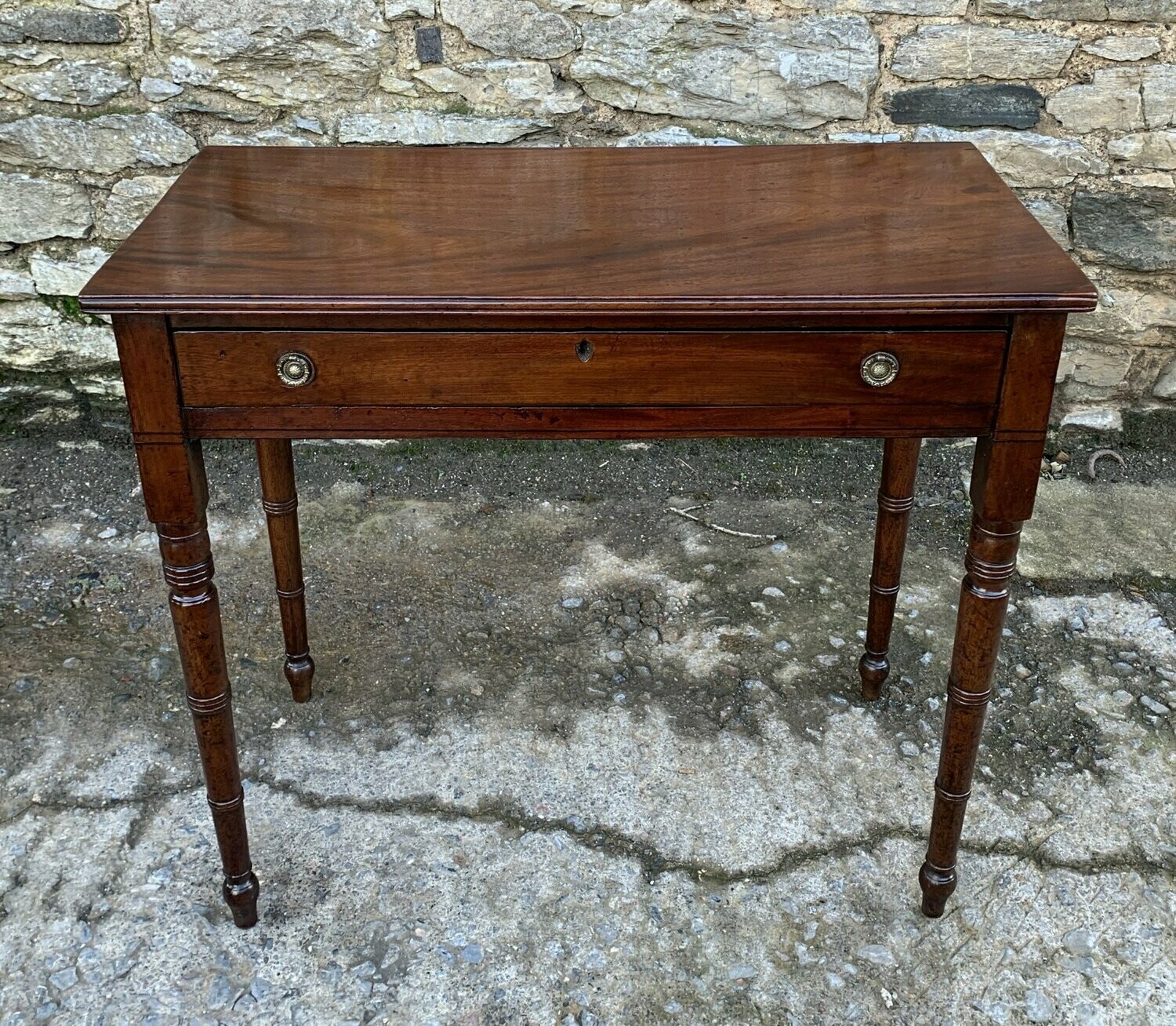 Small Regency Mahogany Side Table