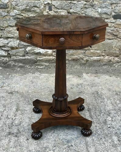Regency Rosewood Occasional Table