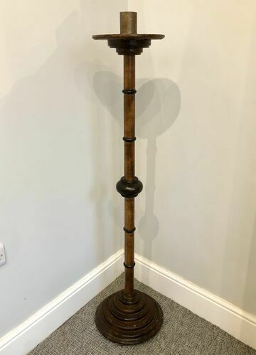 Large Antique Church Candlestick