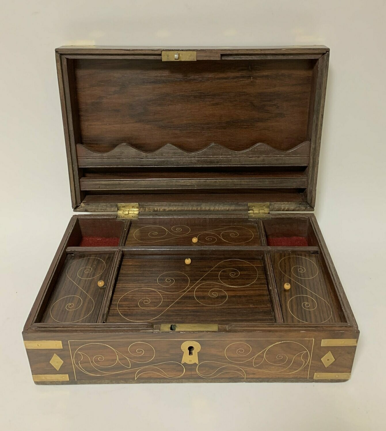 Antique Anglo Indian Inlaid Work Box
