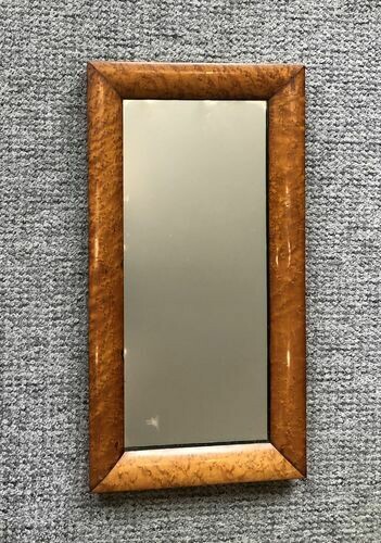 Antique Birds Eye Maple Wall Mirror