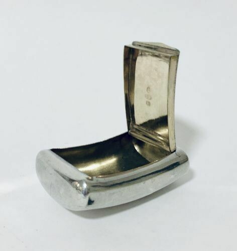 Georgian Solid Silver Snuff Box