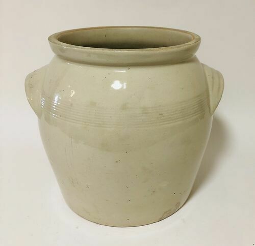 Large Antique French Confit Jar