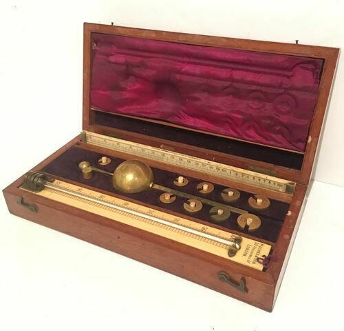 Antique Sikes Hydometer by Hughes of London