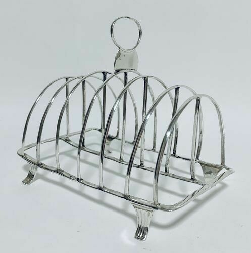 Georgian Solid Silver Toast Rack