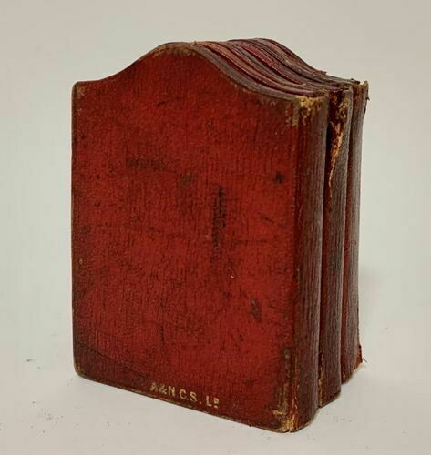 Antique Folding Leather Photo Frames