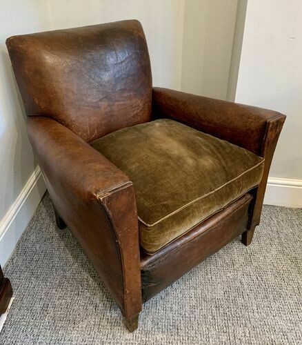 Antique Leather Club Chair