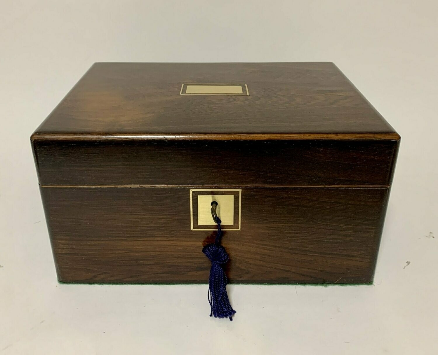 Antique Rosewood Jewellery Box