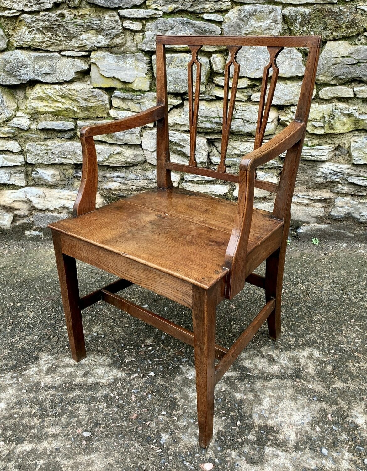 Antique Country Armchair