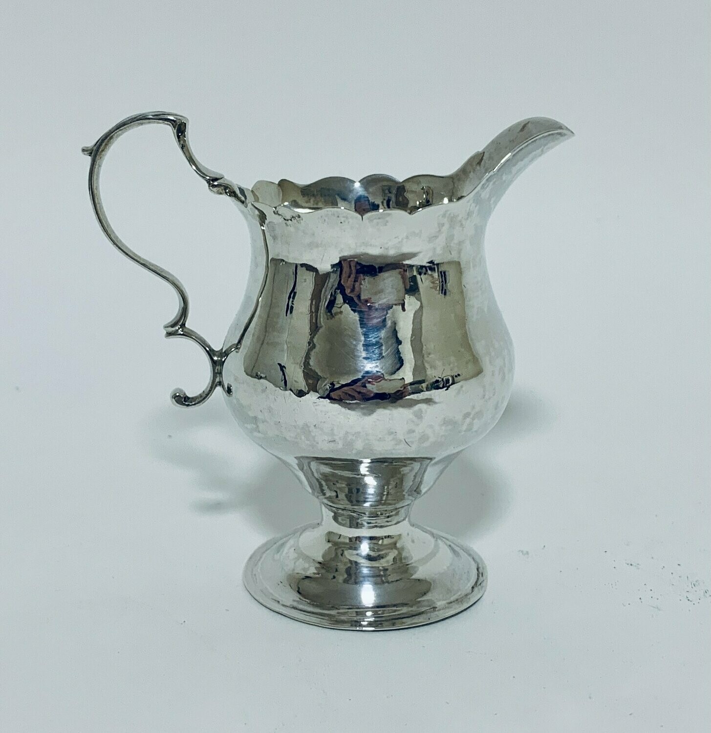 18th Century Georgian Solid Sterling Silver Milk or Cream Jug