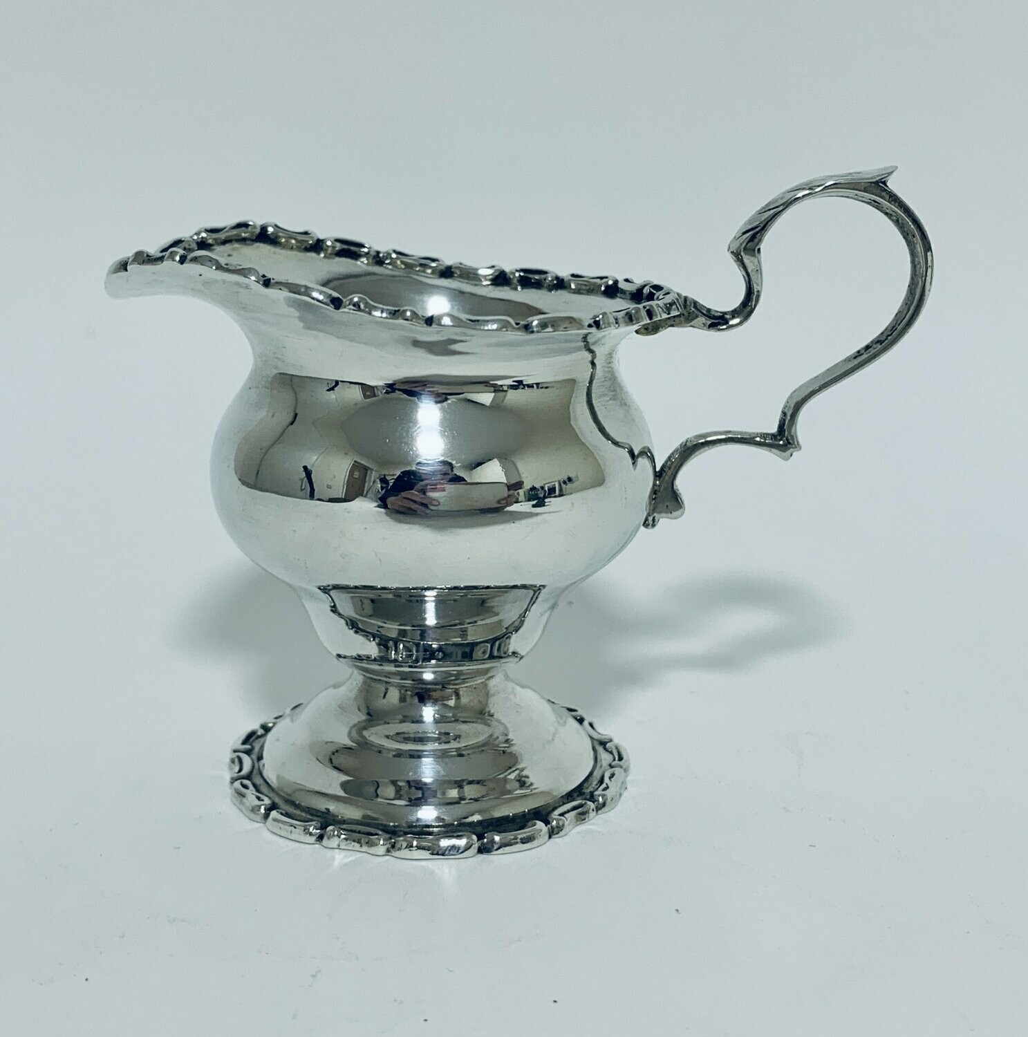 Antique Solid Sterling Silver Milk or Cream Jug