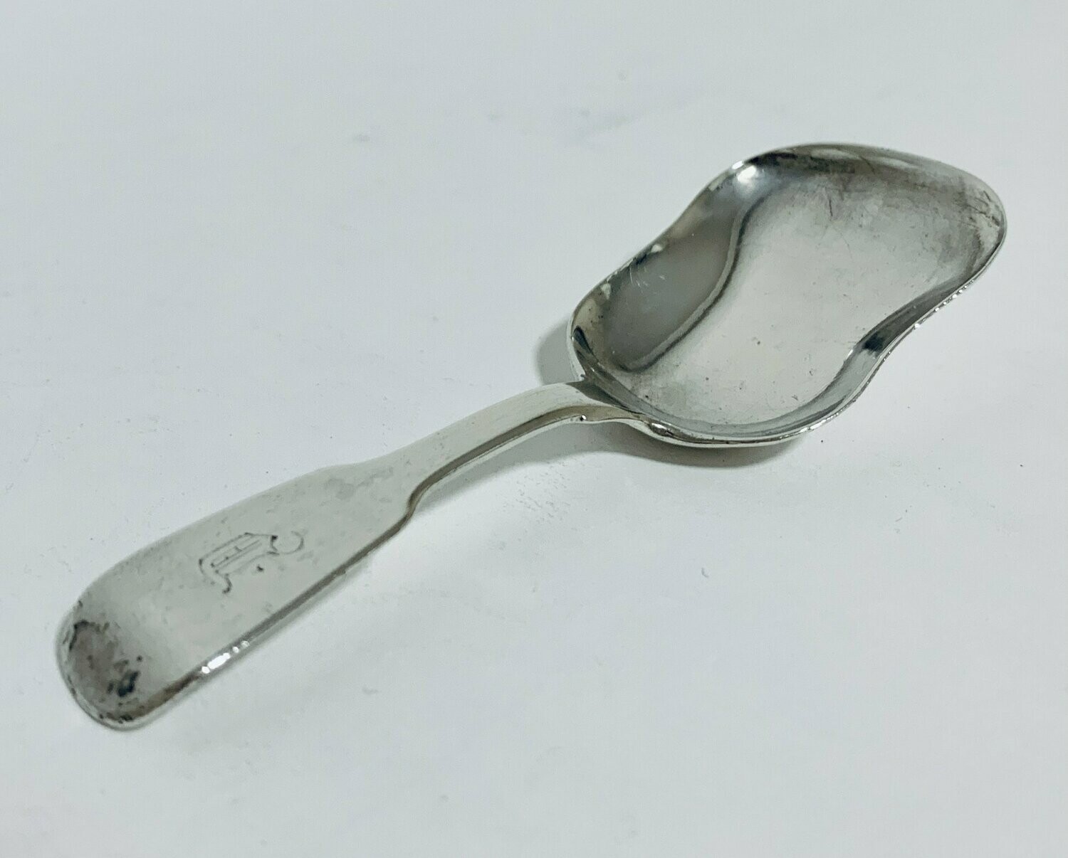 Victorian Solid Sterling Silver Tea Caddy Spoon