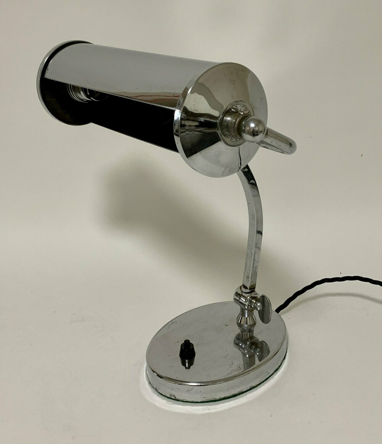 Art Deco Chrome Desk Lamp