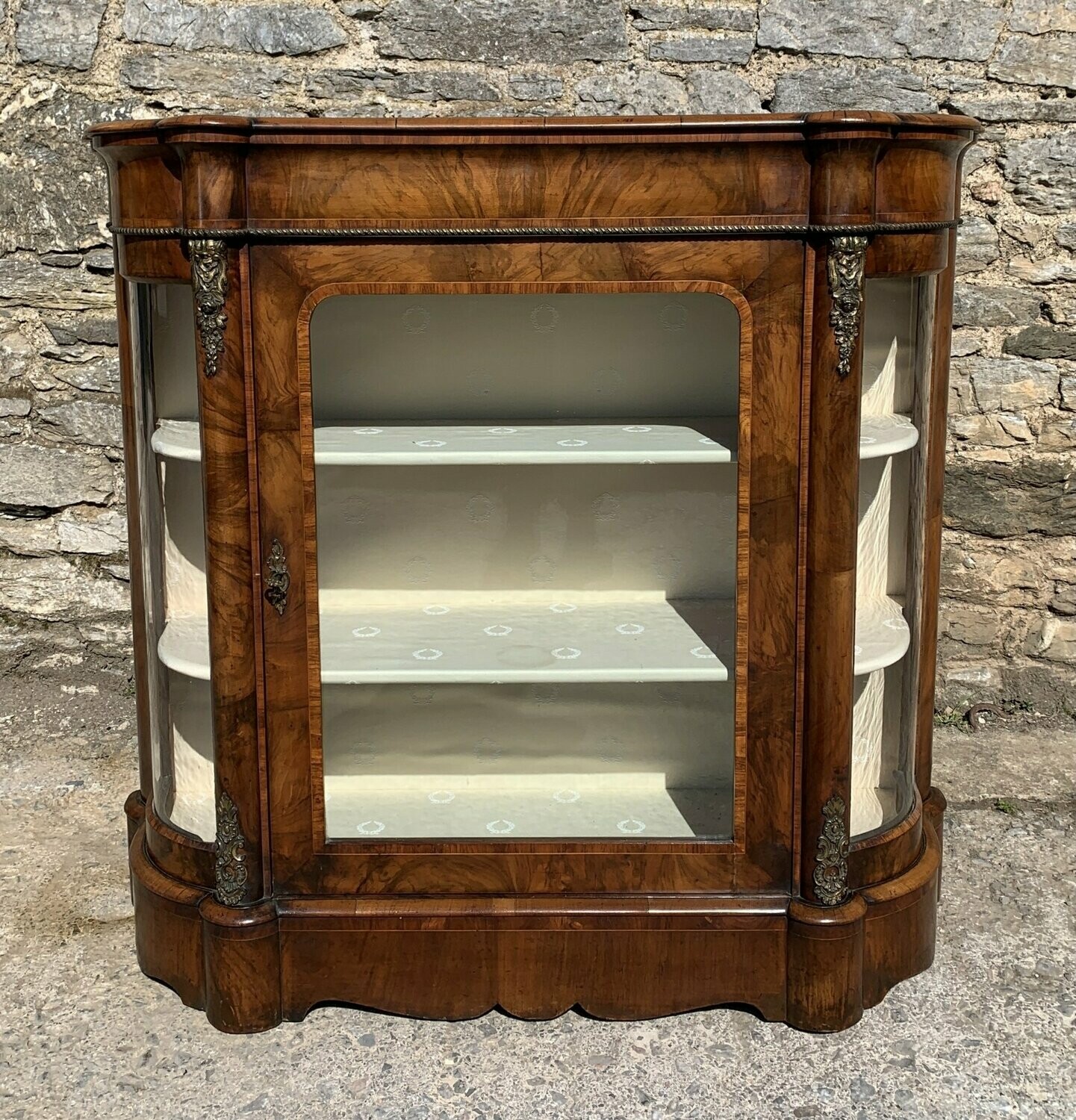 Victorian Walnut Credenza